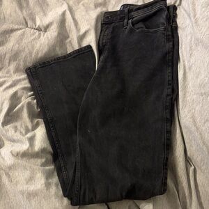 Hollister Women's Black Boyfriend Jeans